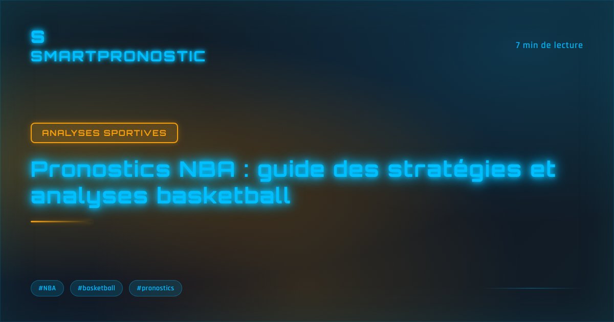 Pronostics NBA : guide des stratégies et analyses basketball
